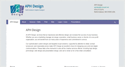 Desktop Screenshot of aph-design.com